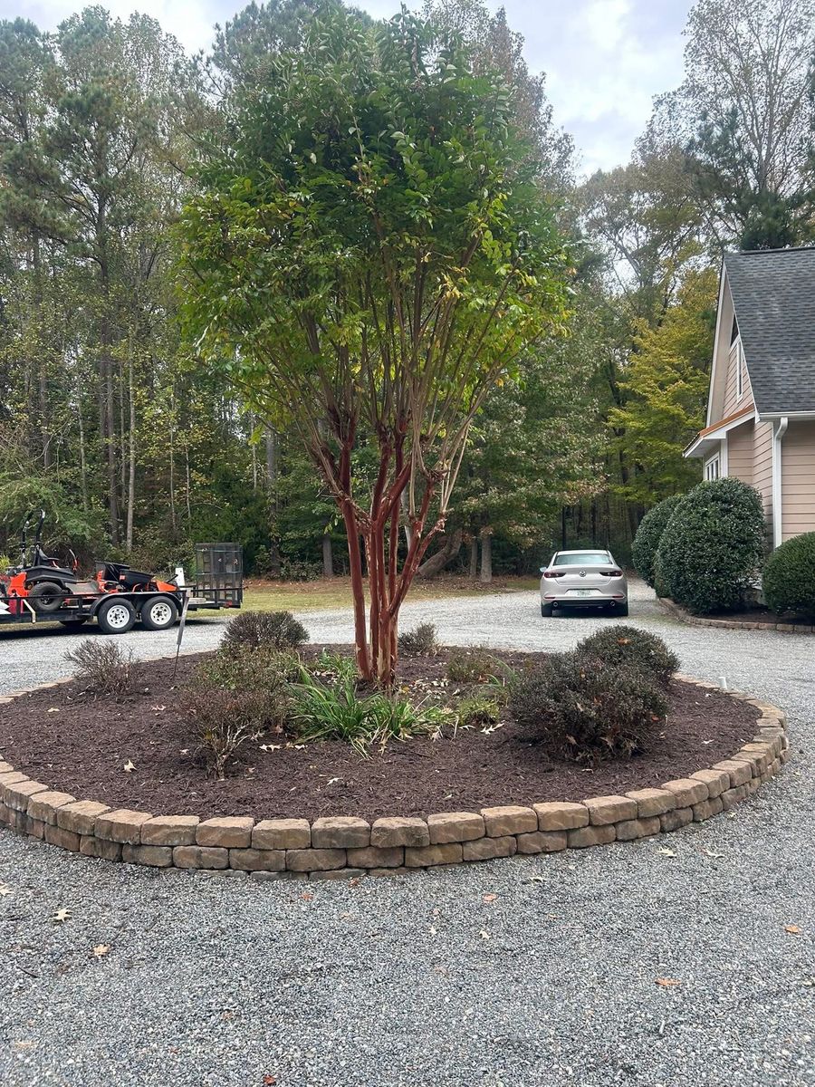Retaining Wall Construction for The Whole 9 Yards Landscape VA in Heathsville, VA