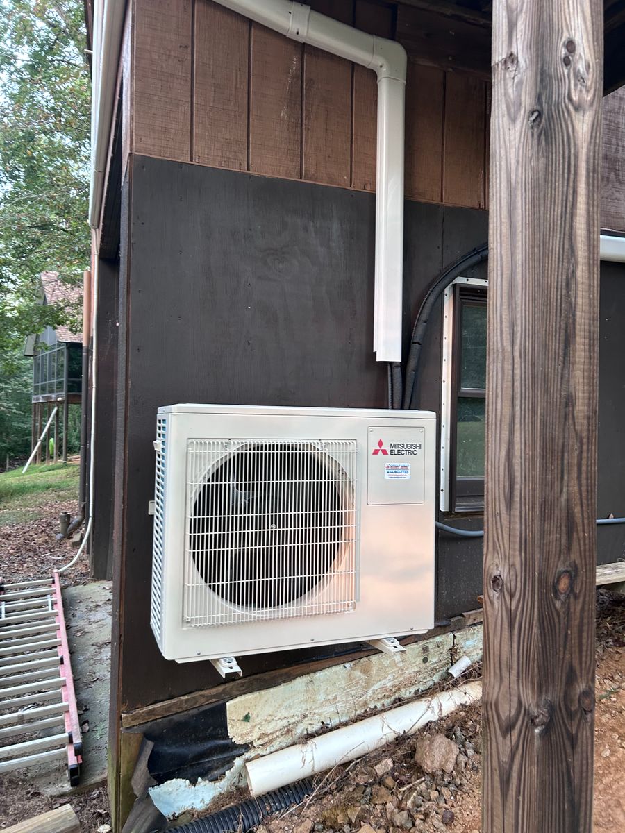 Installation of HVAC Systems for Chilly Willy Mechanical in Charlottesville, VA