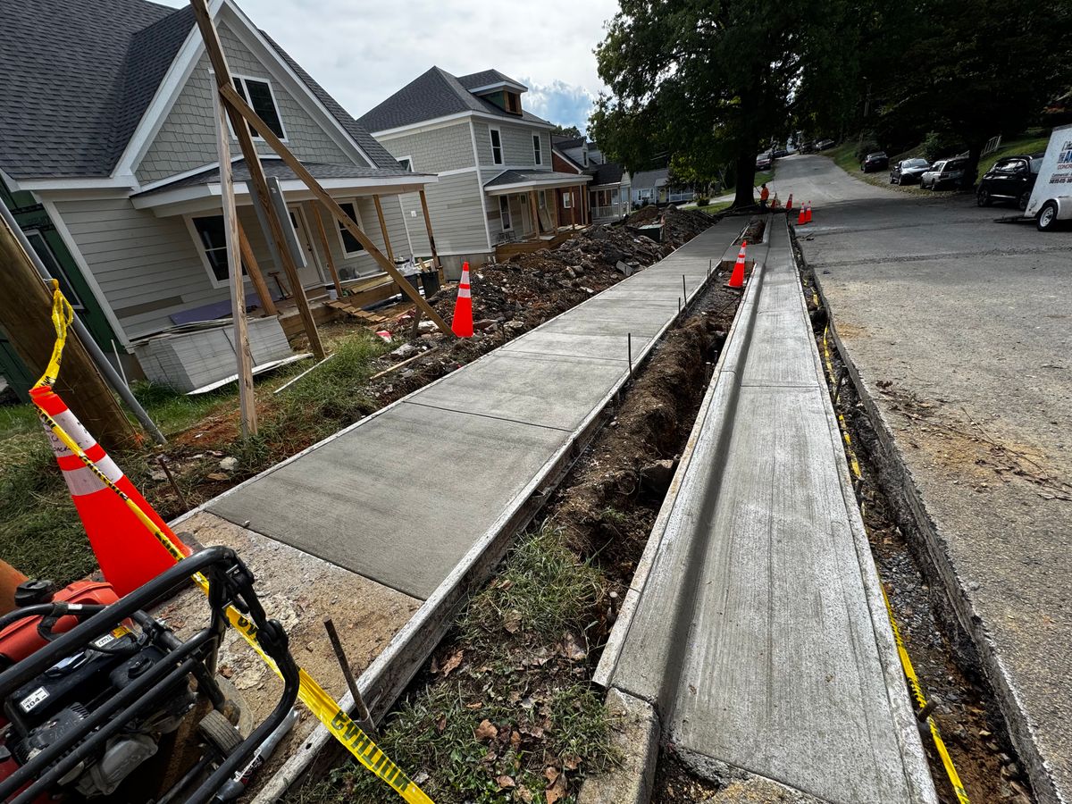Concrete Slab Construction for The Amazing Concrete in Roanoke, VA