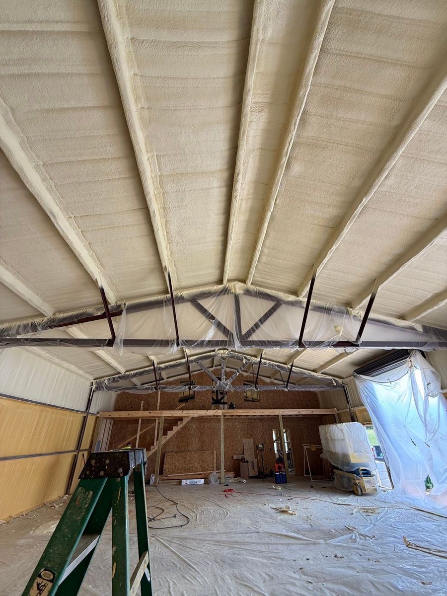 Closed Cell Spray Foam Insulation for Hart Roofing and Insulation in Atlanta, GA