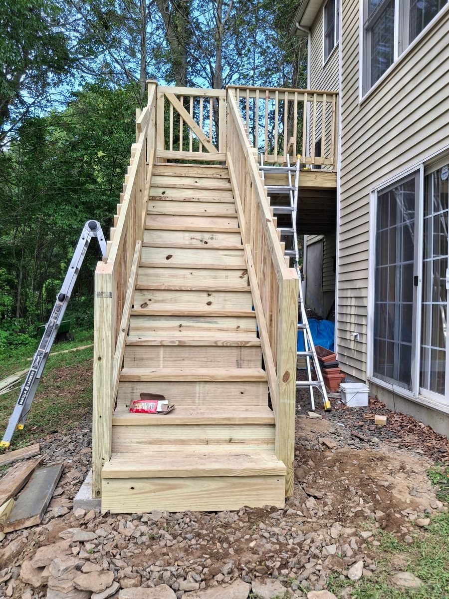 Decks for Kris Pelillo Carpentry in New Milford, CT