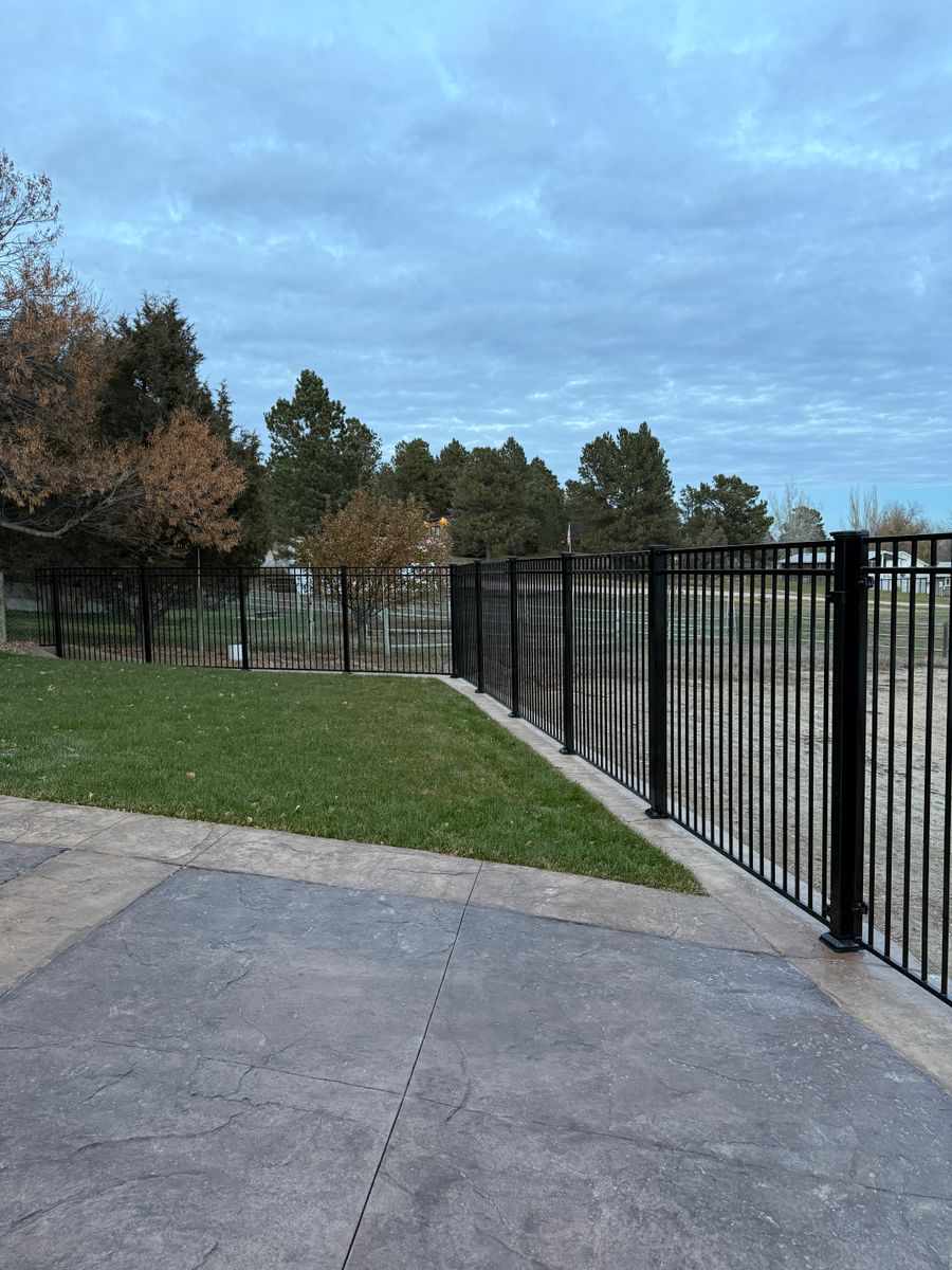Fence Installation for DS Industries in Gillette, WY