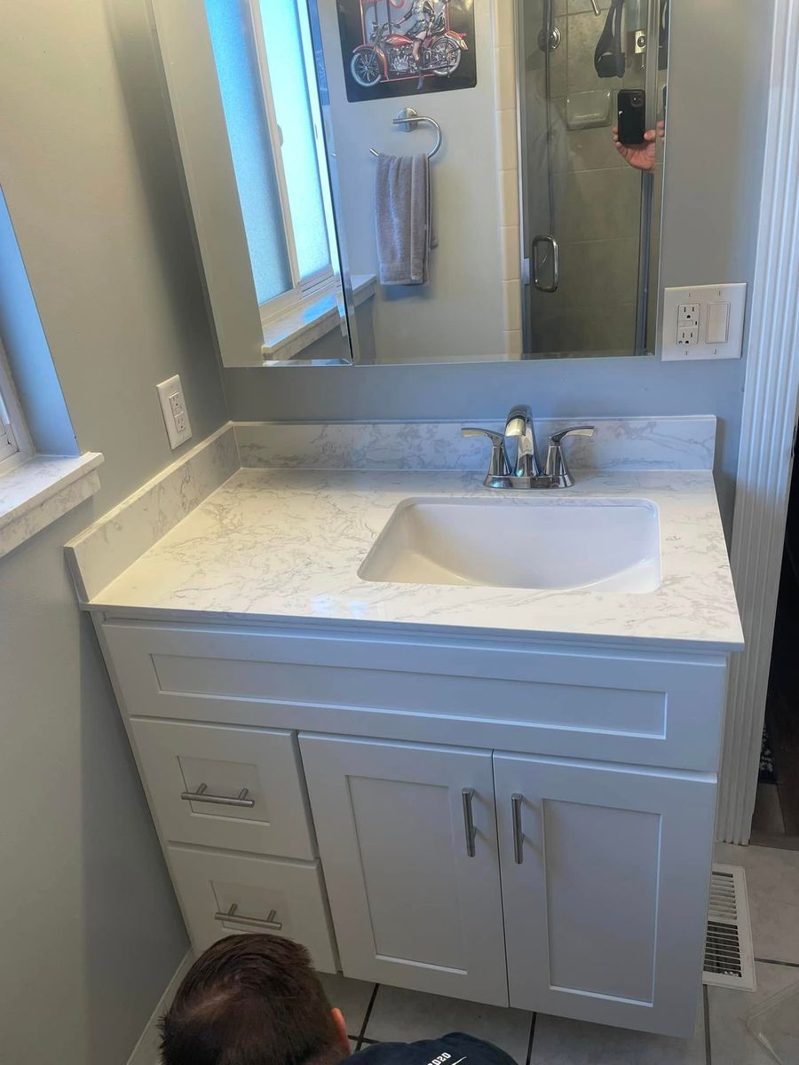 Vanities for AKP Construction in Elwood, UT