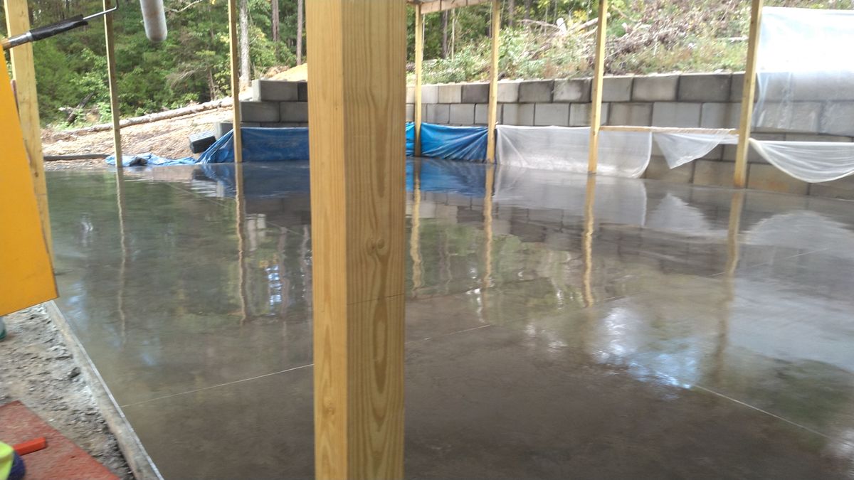 Concrete Slab Construction for PMR Construction in Rossville, GA