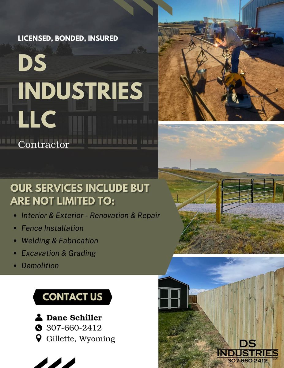 Gate Installation and Repair for DS Industries in Gillette, WY