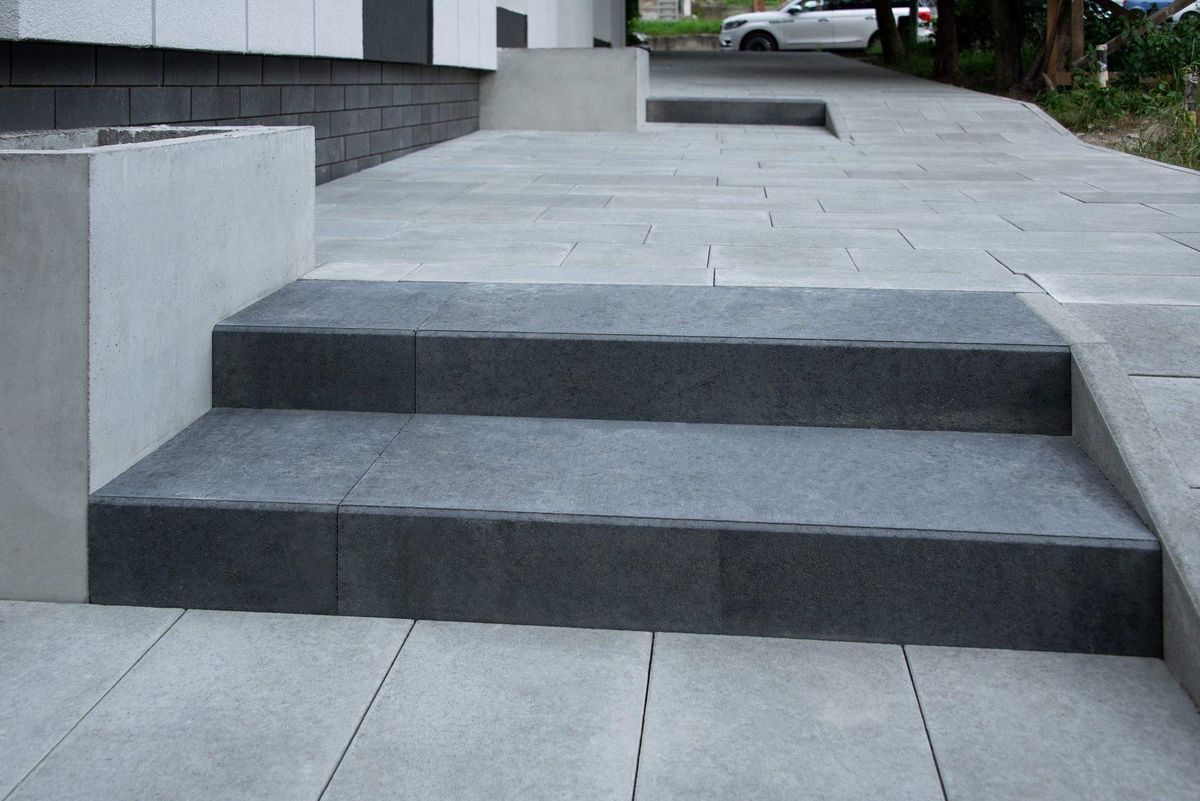 Stair Design & Installation for 360 Grading and Concrete in Bremen, GA
