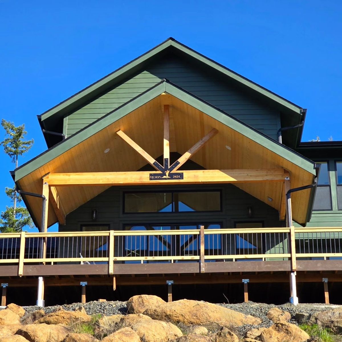 Deck & Patio Installation for Ridgeview Custom Builders in Sweet Home, OR