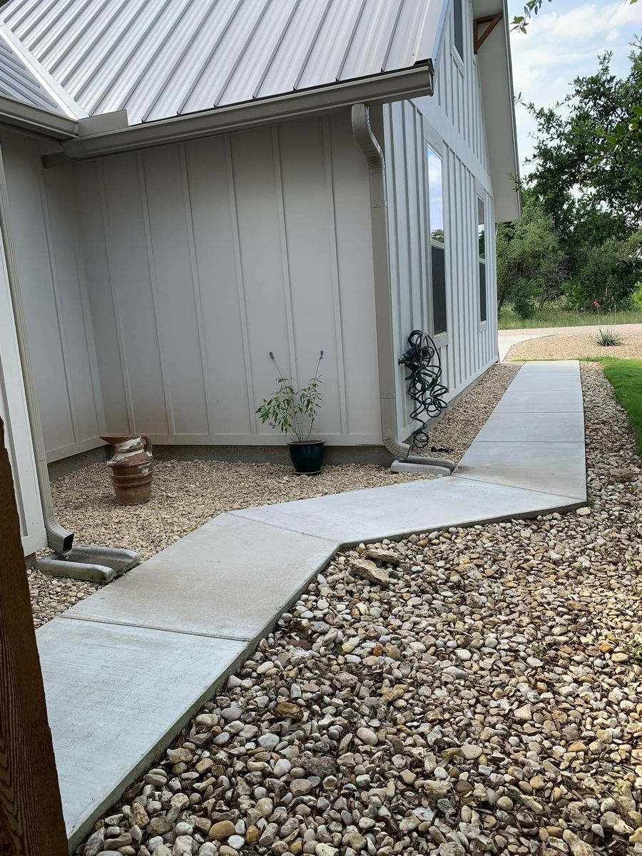 Landscaping for CrossCut in Kempner, TX