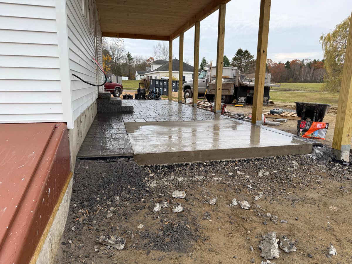 Concrete Repair for Alderman's Masonry and Construction LLC in Windham, ME