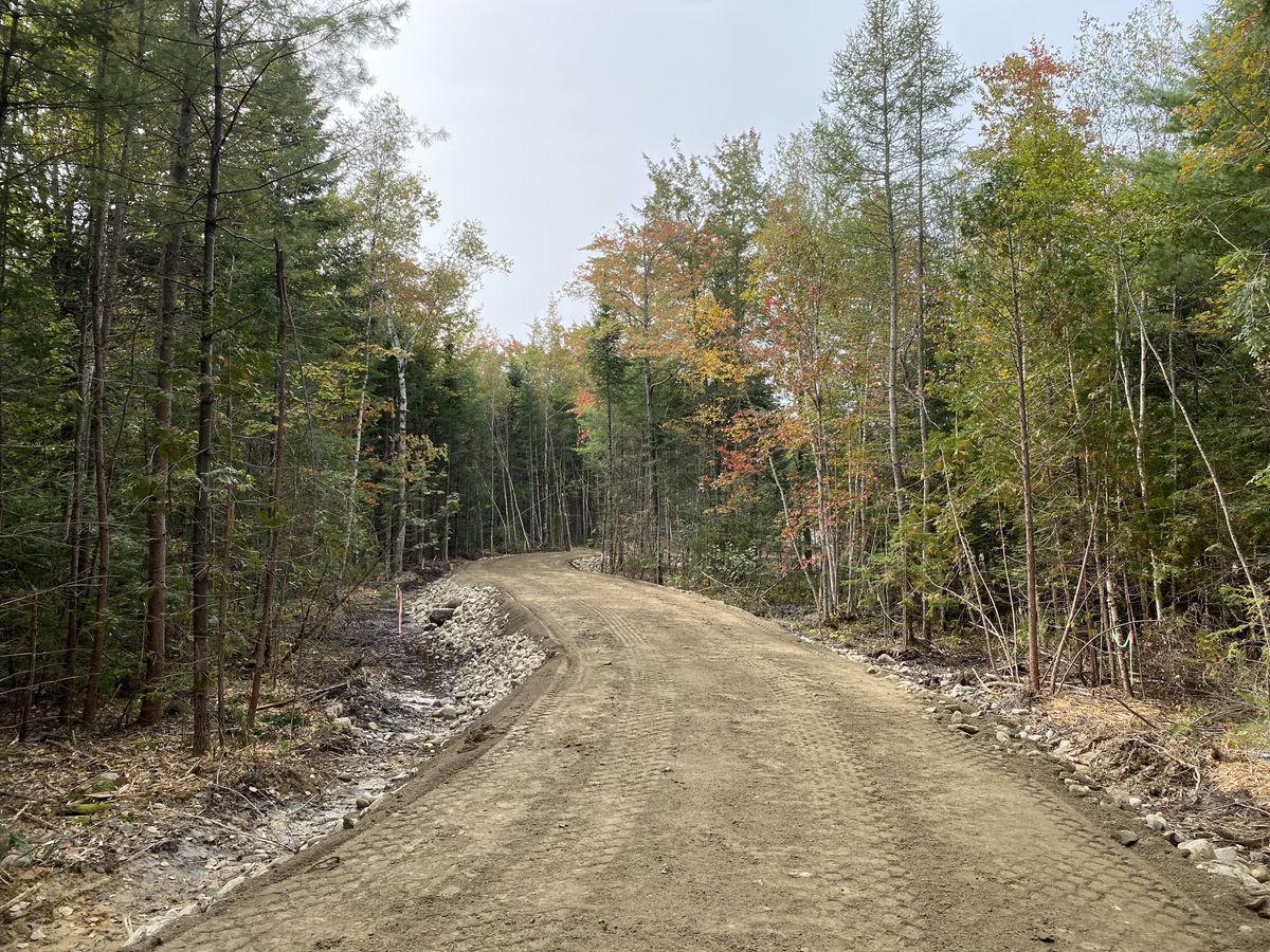 Road Building for Gardner Road Company in Winn, ME