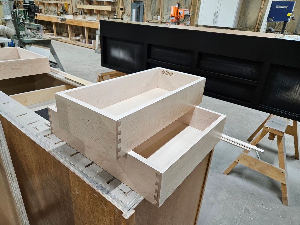 Kitchen Cabinets for Carolina Woodworks in Lyman, SC