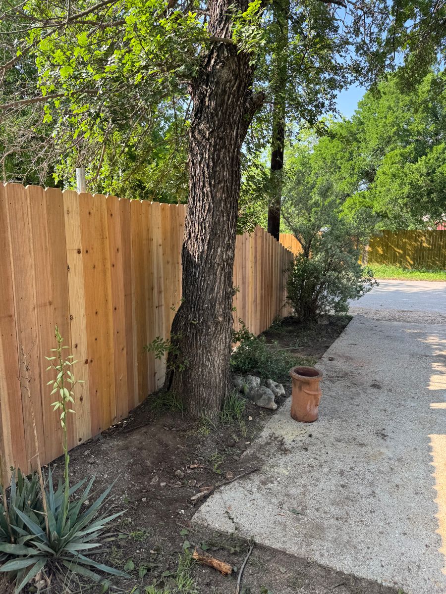 Fence Installation for FBR Welder & Construction in Gatesville, TX