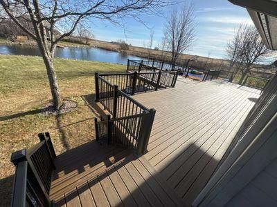 Deck Installation for Daggett Construction in Sioux Falls, SD