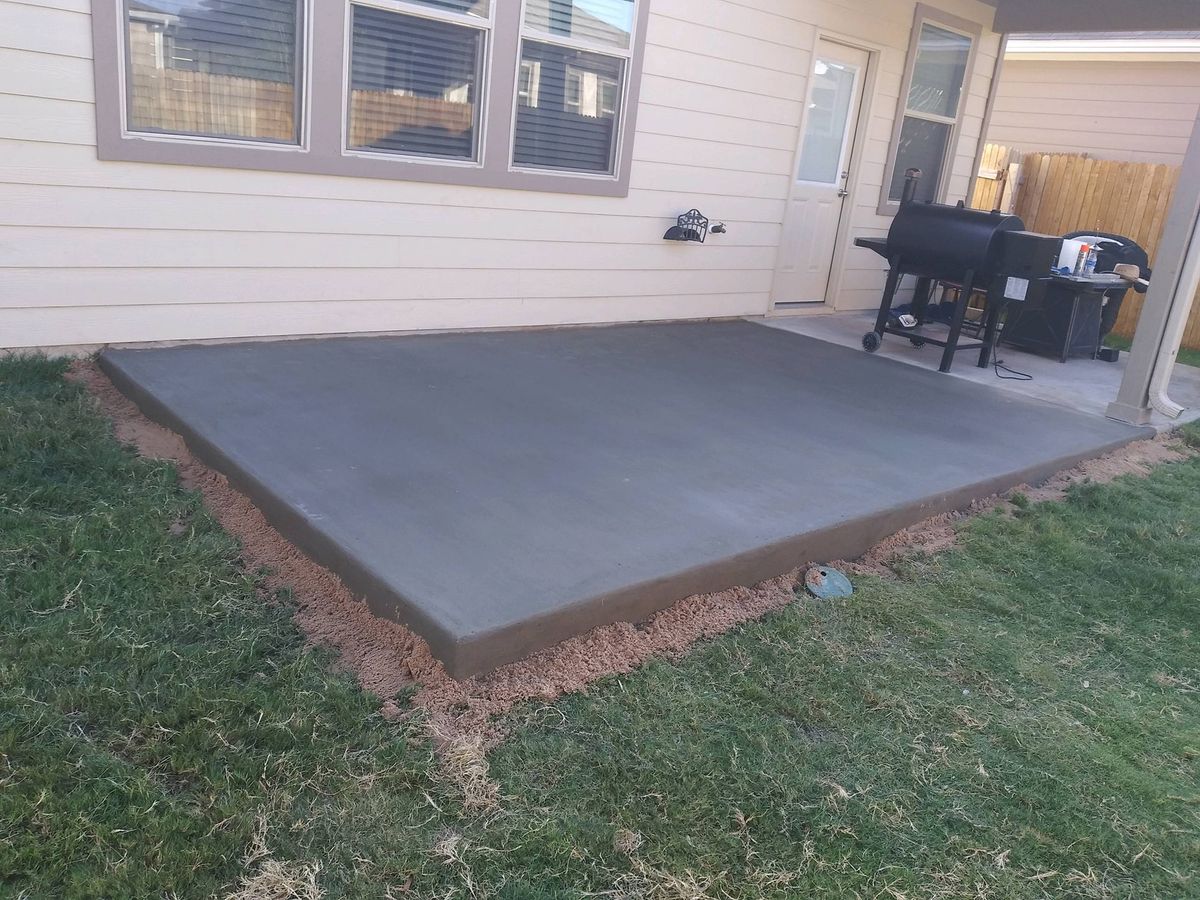 Concrete for Martin's Masonry & Landscaping in Leander, TX