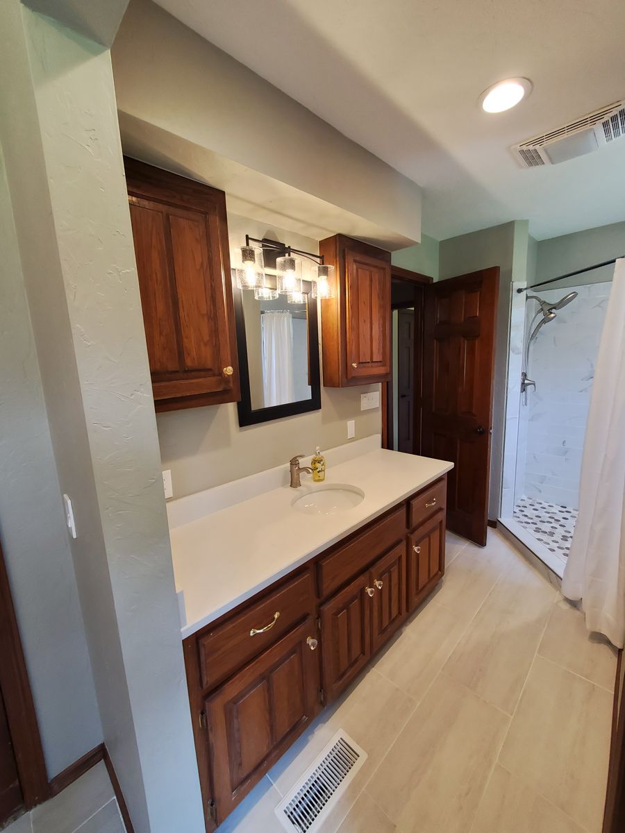 Kitchen and Bathroom Renovations for C&W Renovations in Oklahoma City, OK