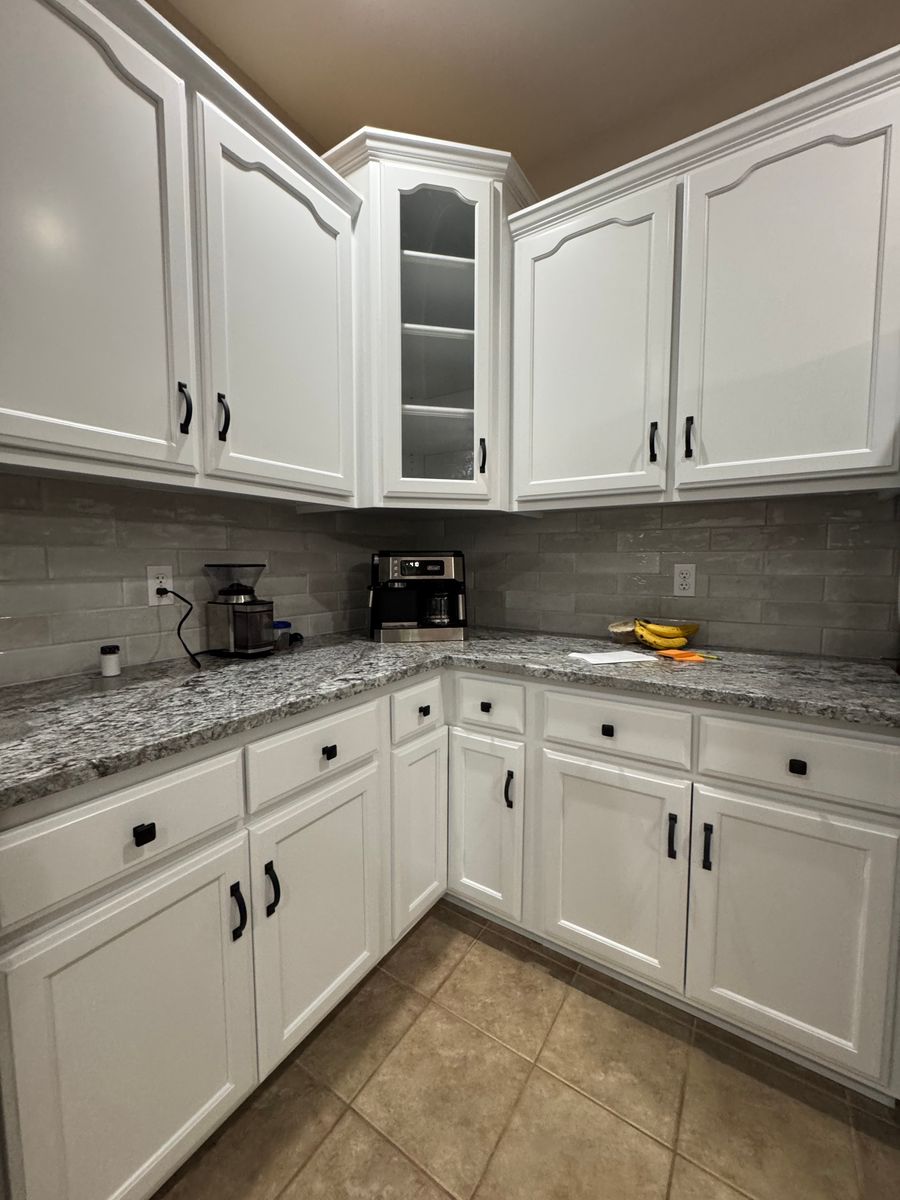 Cabinet Painting for TL Painting in Joliet, IL