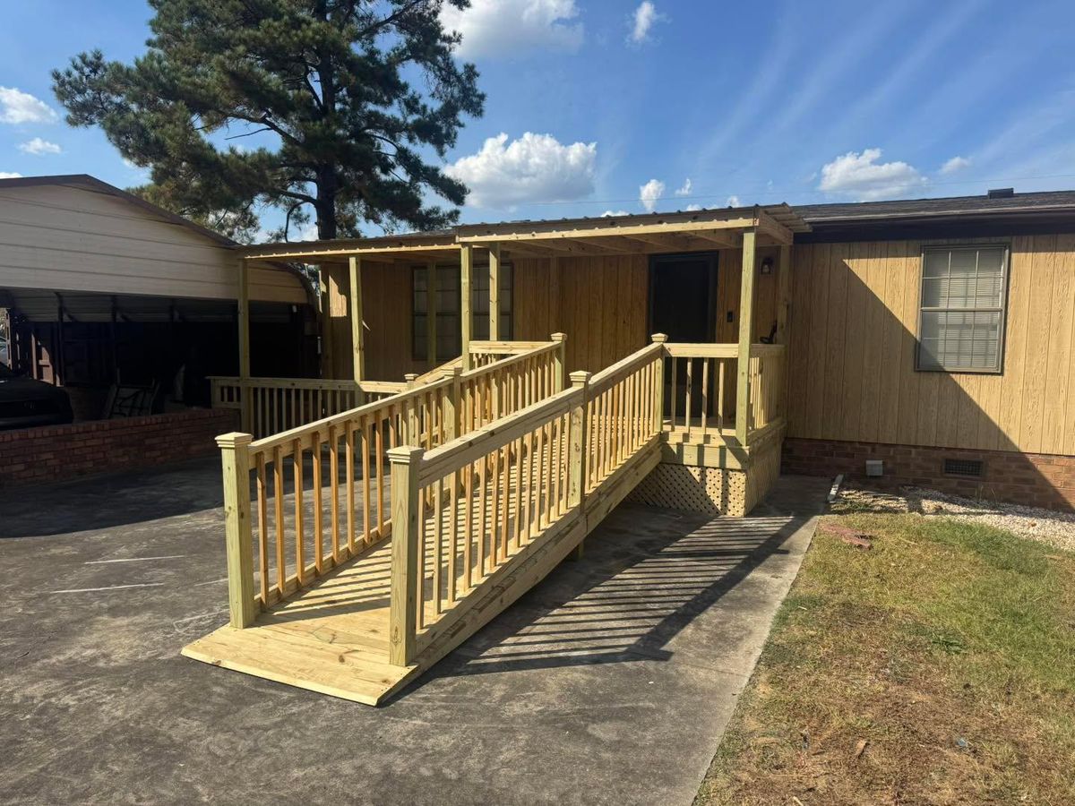 Decks & Porches for 4 In The Fire Fencing LLC in Darlington, SC