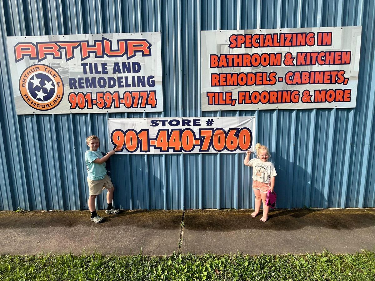 Tiling for Arthur Tile & Remodeling in Munford, TN
