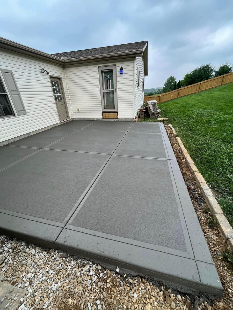 Concrete Slab Construction for Mid Ohio Concrete in Pickerington, OH