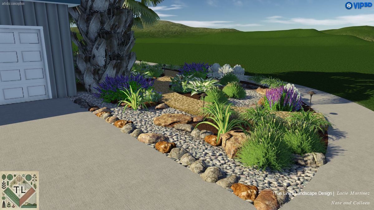 Landscape Design for Blue Water Landscape Services in Rancho Santa Fe, CA