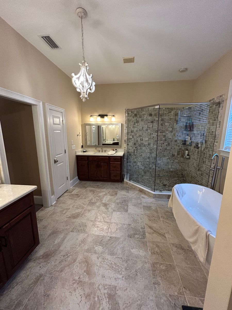 Bathroom Renovation for Gunn Renovations in Tallahassee, FL