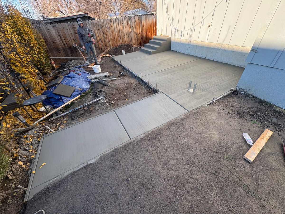 Concrete Slab Construction for AMF Concrete Construction in Boise, ID