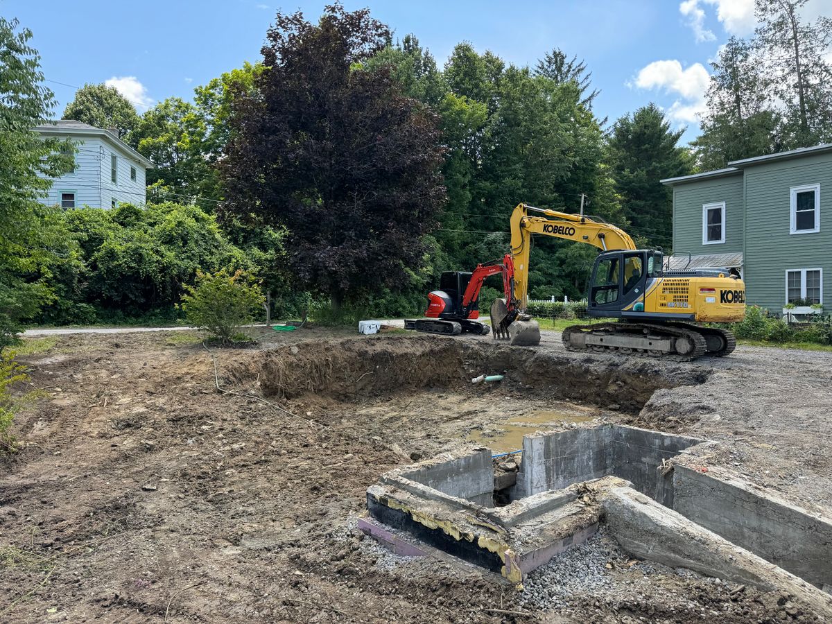 Demolition for Allstone Excavation in Rotterdam, NY