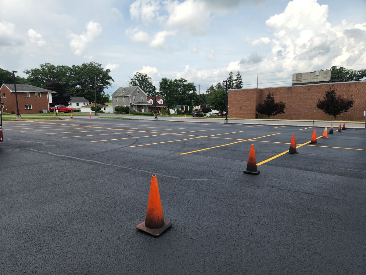 ADA Pavement Markings for Stripe A Lot in Knoxville, TN