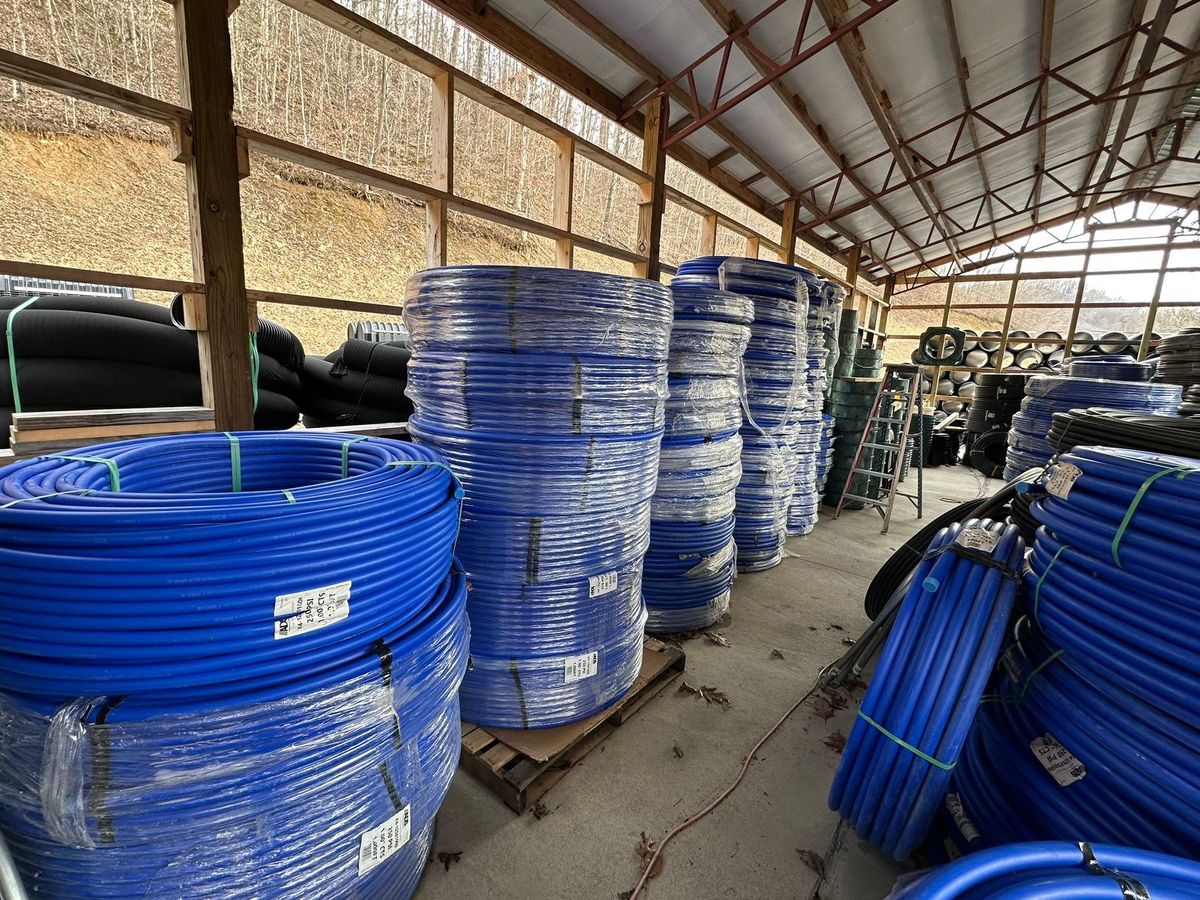 Sale of hdpe waterline for SNL AERATION in Pecks Mill,,  WV