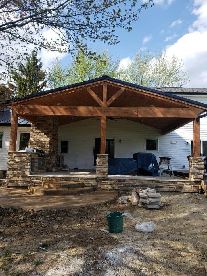 Deck & Patio Installation for T&T Construction in Laurelville, OH