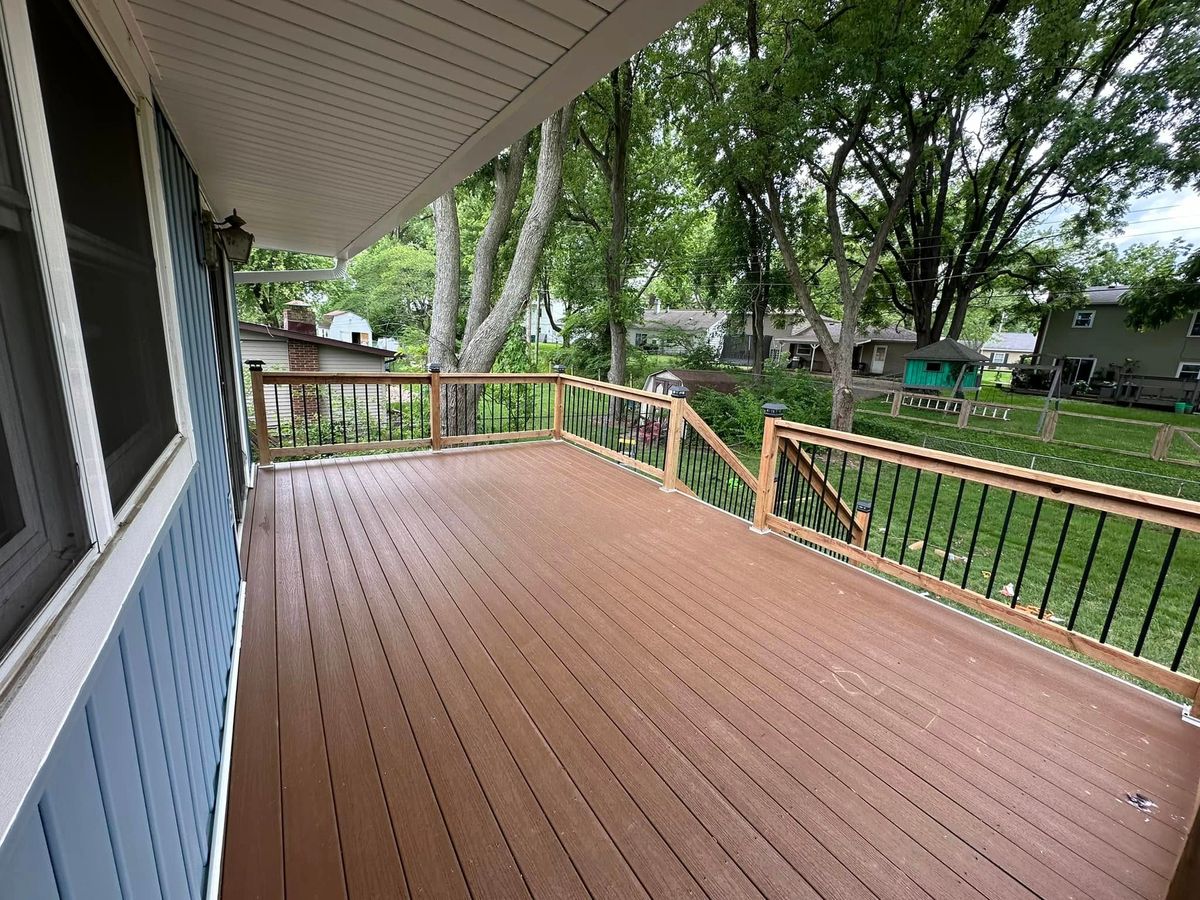Deck & Patio Installation for Casey Construction in Belleville, IL