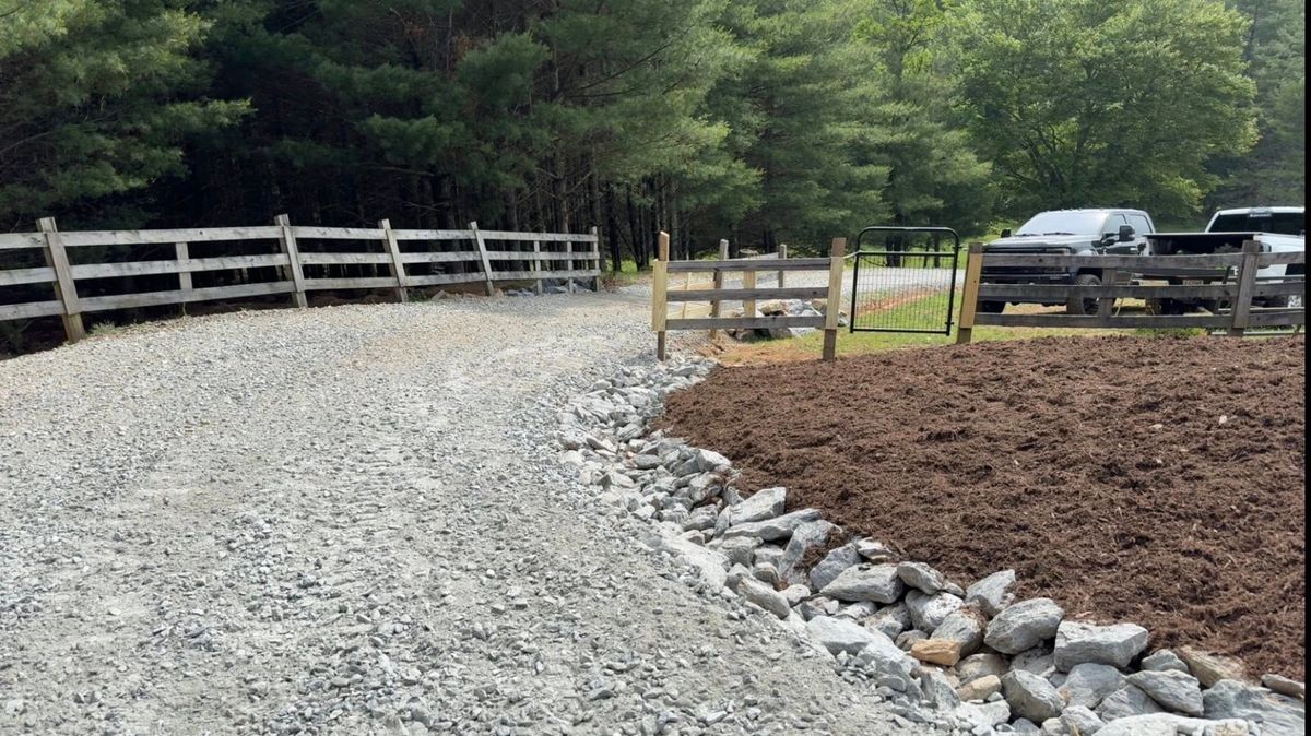 Paving for Old South Grading in Glade Valley, NC