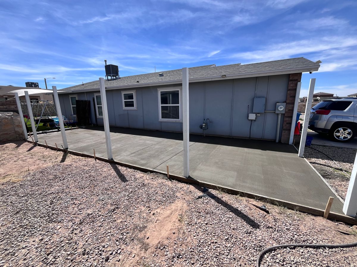Concrete for JEC Enterprises Inc in El Paso, TX