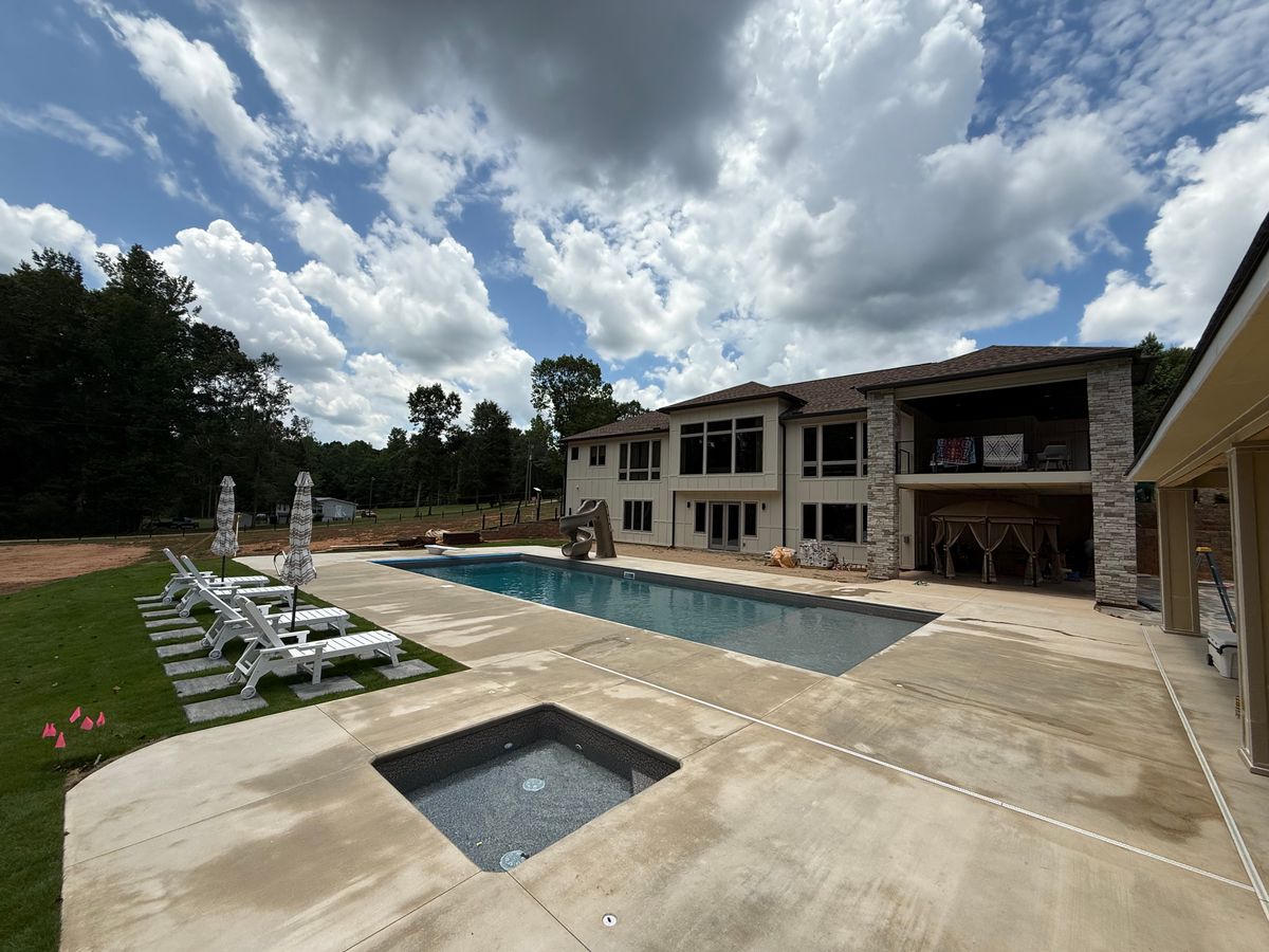 Concrete for Next Gen Pools & Construction in Royston, GA