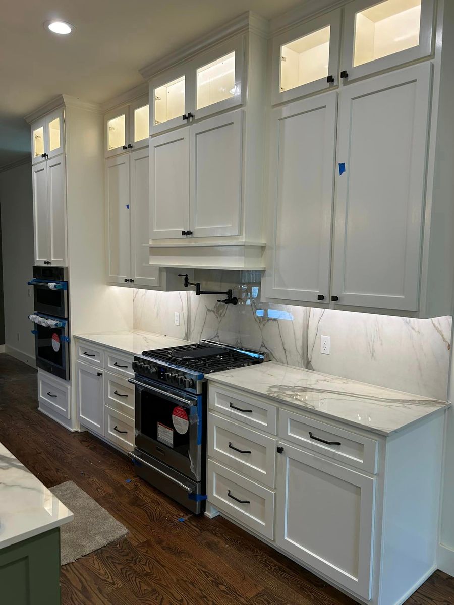 Kitchen Cabinet Design & Install for Anything Cabinet's LLC in Tulsa, OK