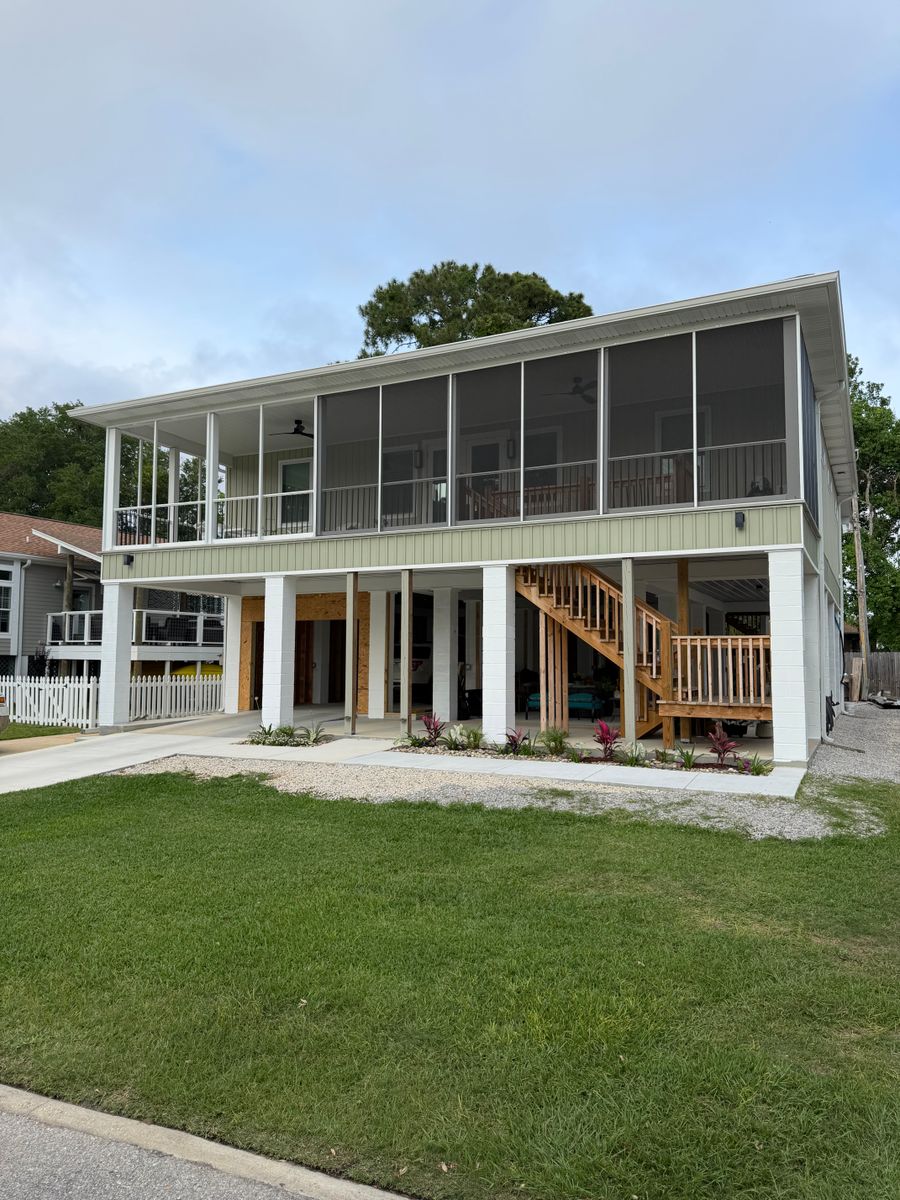 Screen Room Repairs for Precision Exterior Enterprises in Pensacola, FL