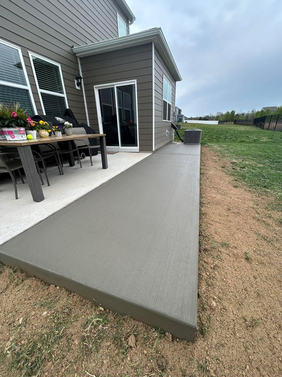 Stamped Concrete for Premier Concrete Scapes in Murfreesboro, TN