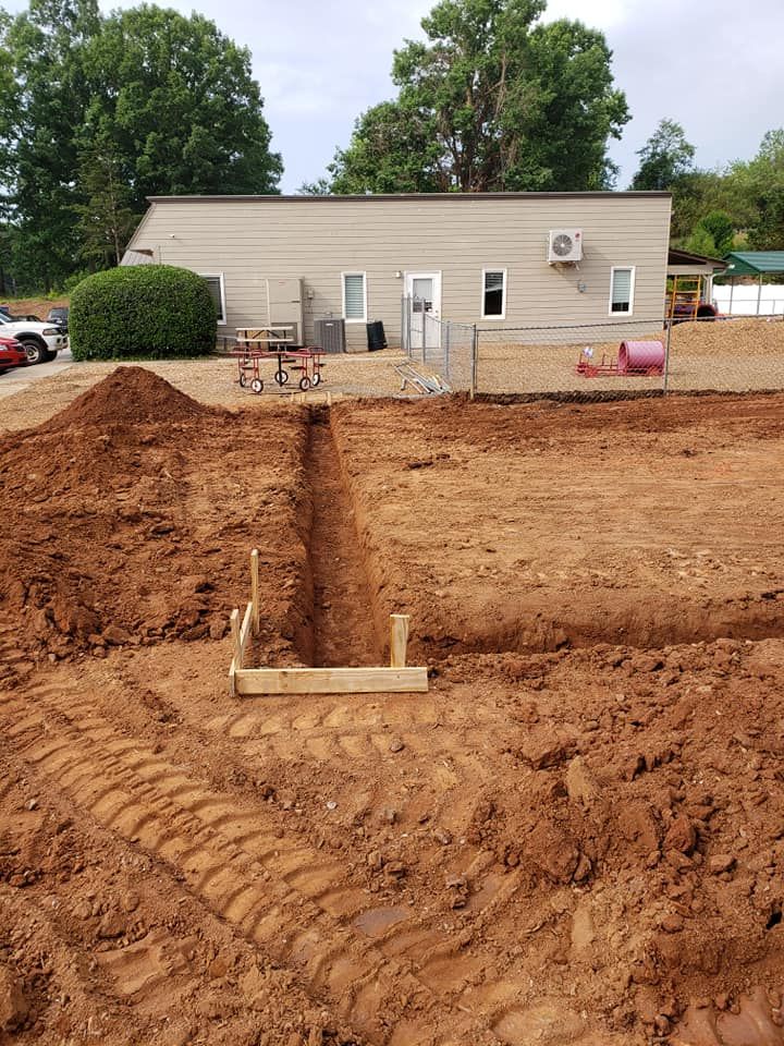 Foundation Digging for Bobcat Bob in Clermont, GA
