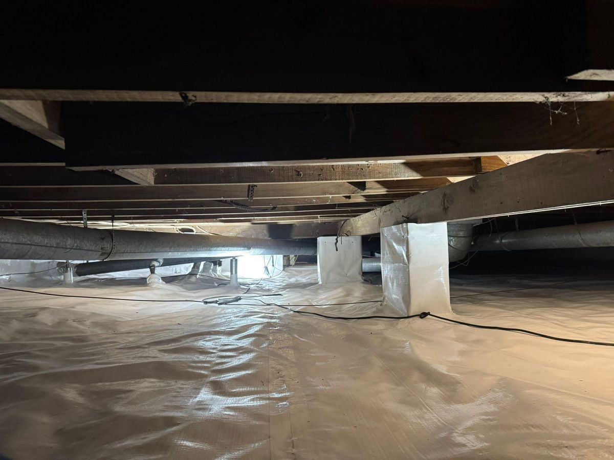 Crawlspace Encapsulation for The Guys Landscaping & Foundation Repairs LLC in Trenton, MI