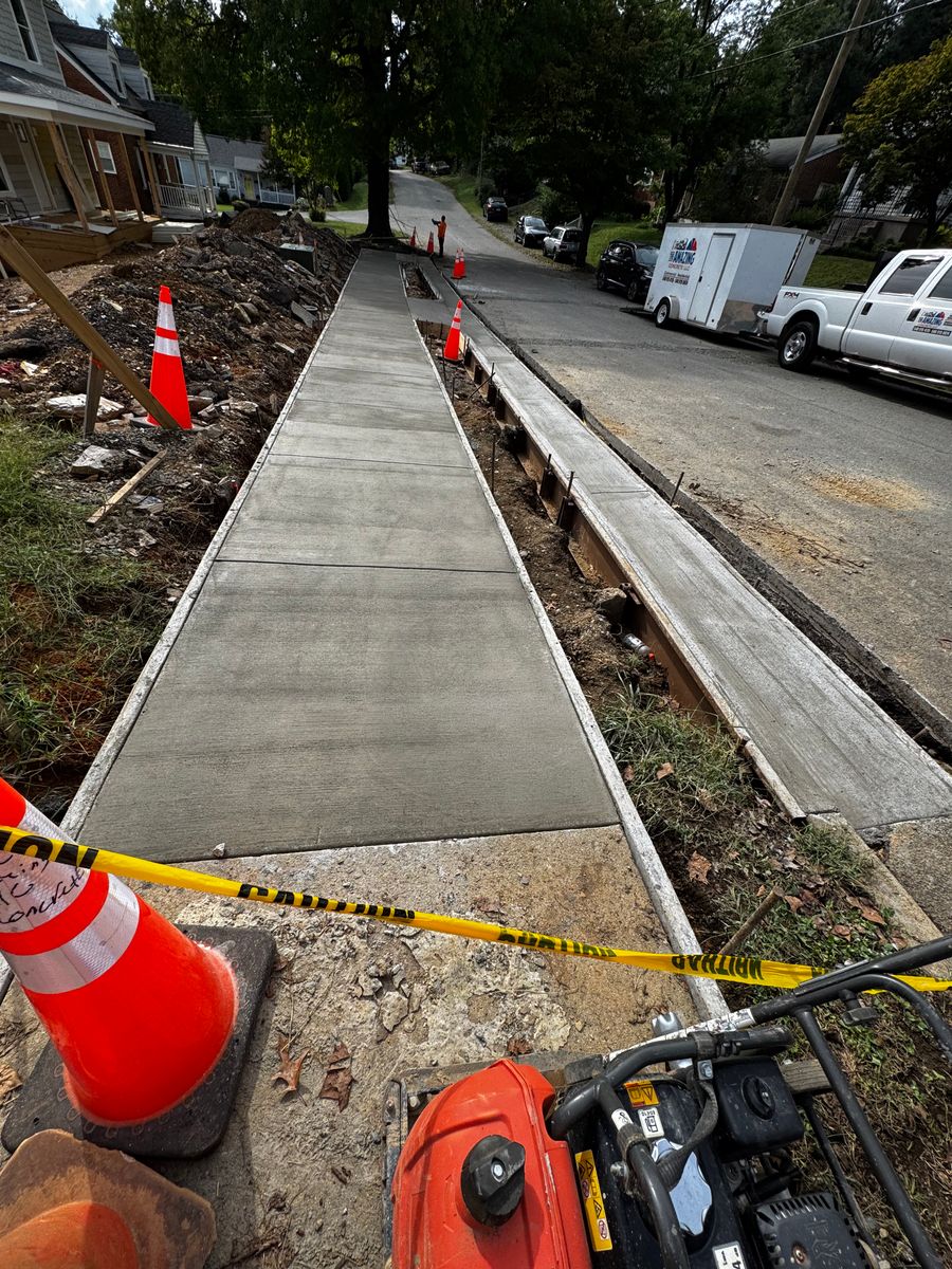 Concrete Slab Construction for The Amazing Concrete in Roanoke, VA