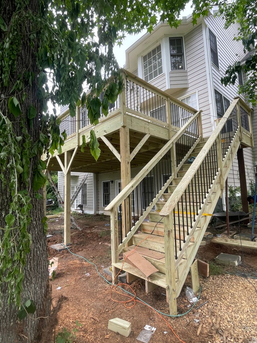 Stair Design & Installation for Compadres Concrete in Griffin, GA