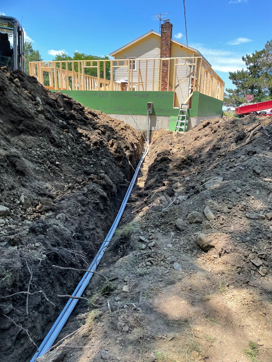 Underground Infrastructure for Allstone Excavation in Rotterdam, NY