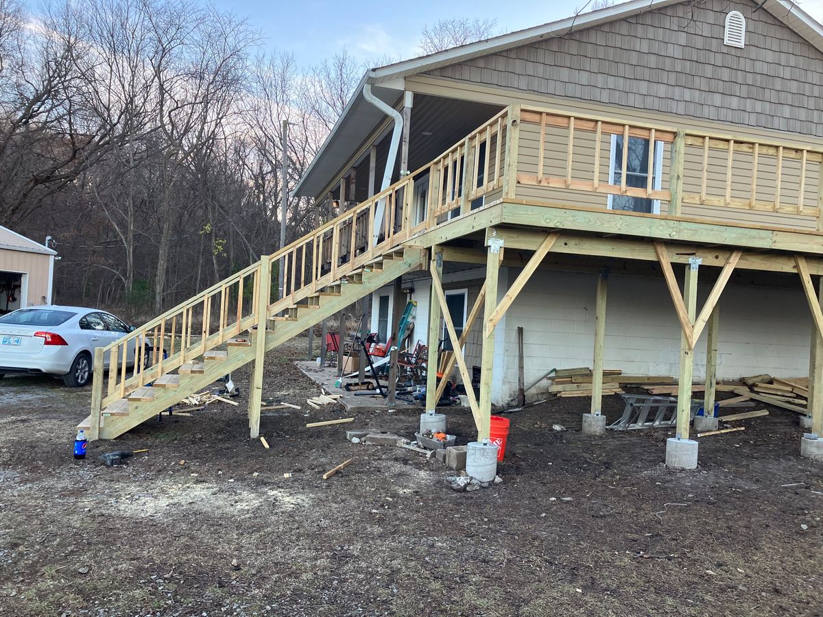 Deck & Patio Installation for OkieBoyz Construction in Tulsa, OK