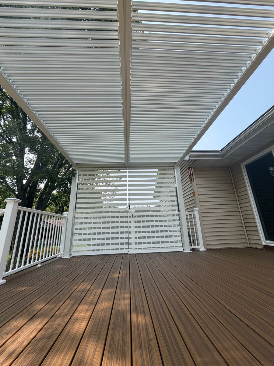 Composite Decking for RBM Construction Inc. in Eau Claire, WI
