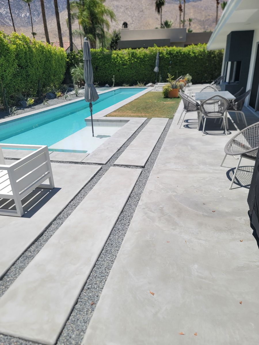 Concrete Overlays for Surface FX in La Quinta, CA