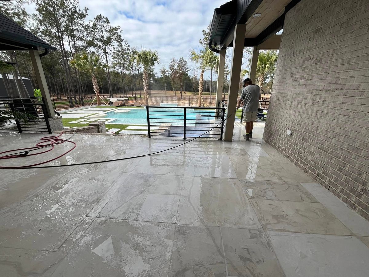 Pressure Washing for All-Star Lawn Care & Soft Washing in Mobile, AL