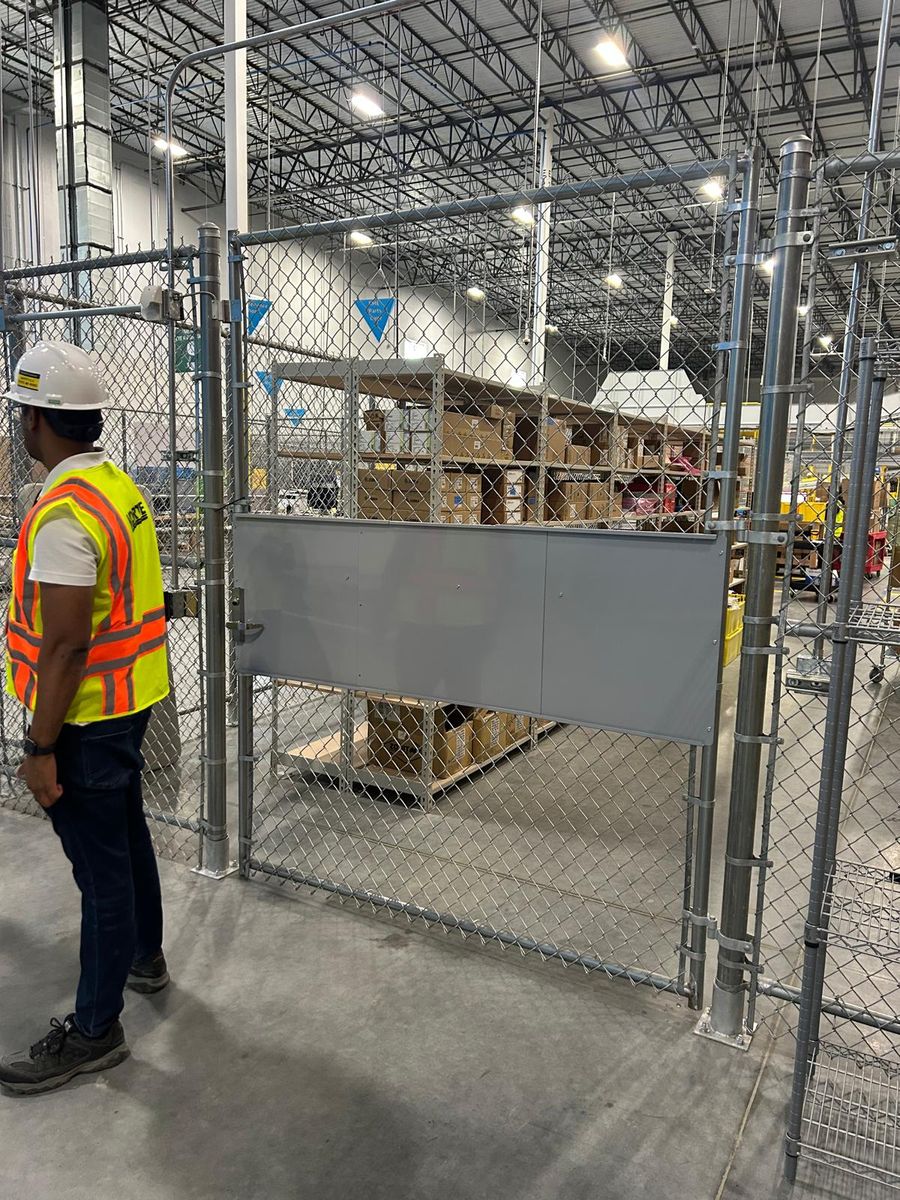 Commercial Fencing for A&O Texas Solutions in Arlington, TX