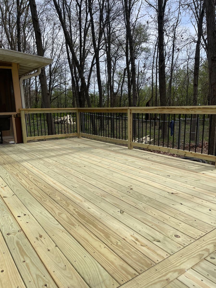 Decks and Patios for Risner Construction in De Motte, IN