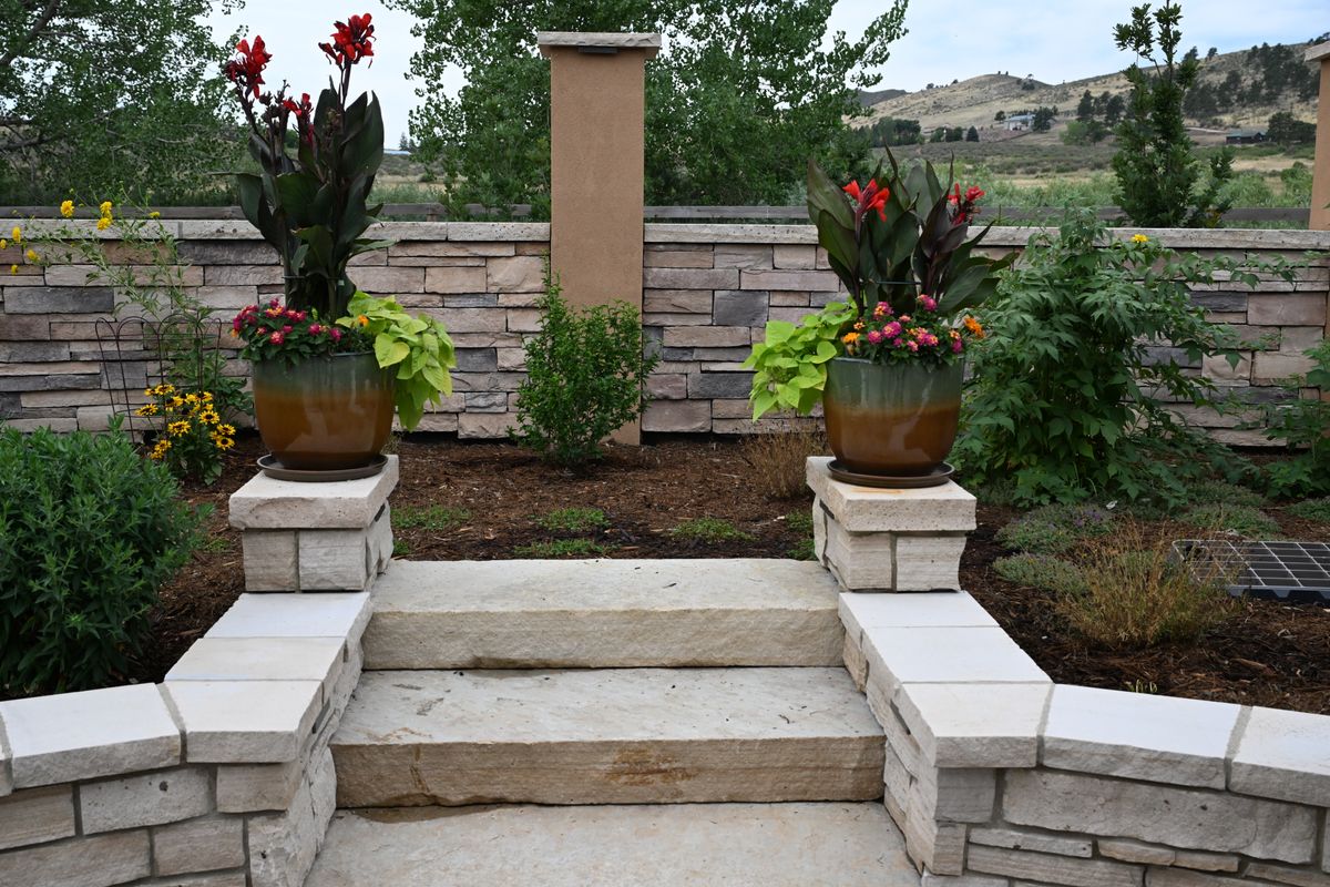 Outdoor Spaces for C. POWERS MASONRY in Loveland, CO