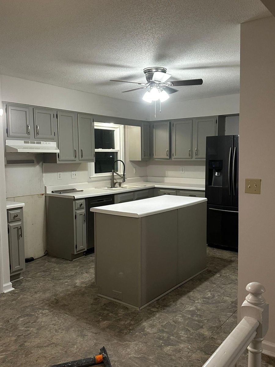 Kitchen and Cabinet Refinishing for Paintway to Heaven in Raleigh, NC